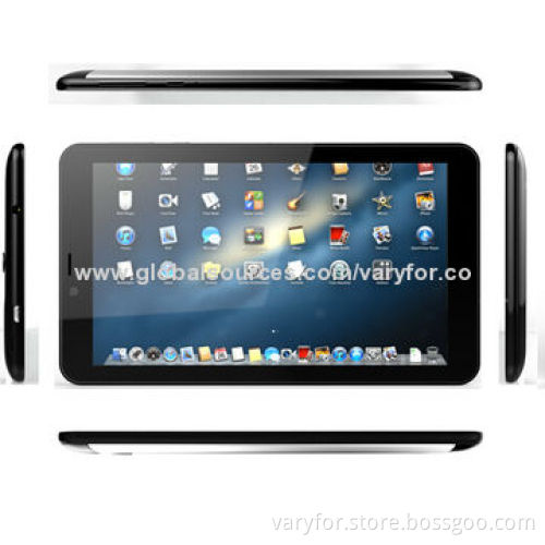 7-inch Android 4.4 Tablet PC, MTK8127 Quad-core Cortex A9 Dual Camera with GPS and Bluetooth